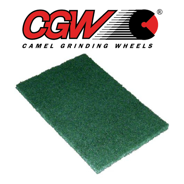 6" x 9" Green Extra Coarse Hand Pad - CGW 36284
