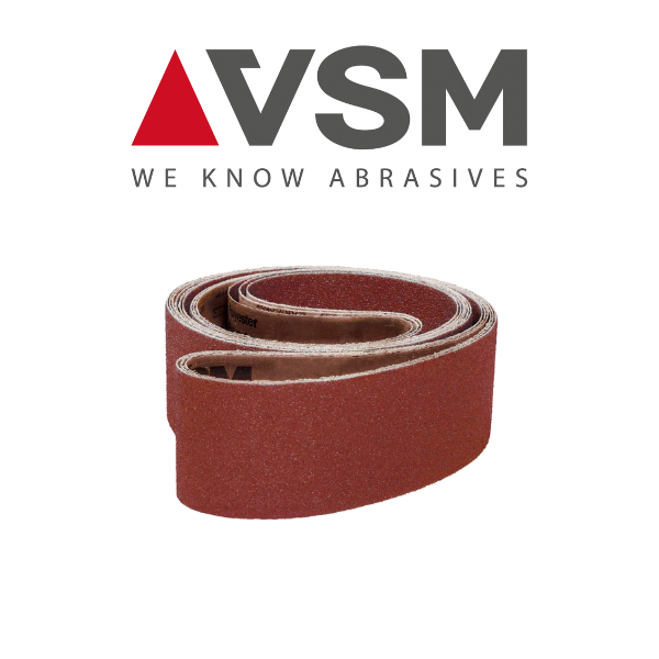 1" x 18" 36 Grit KK711X Aluminum Oxide Abrasive Belt - VSM 100901