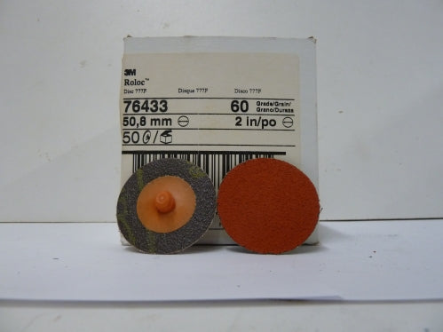 2" 60 Grit Ceramic Roloc Disc - 3M 76433
