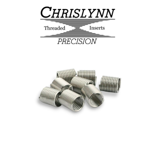 1/4-28 Helical Thread Repair Insert (12pc) - Chrislynn Pt#83117