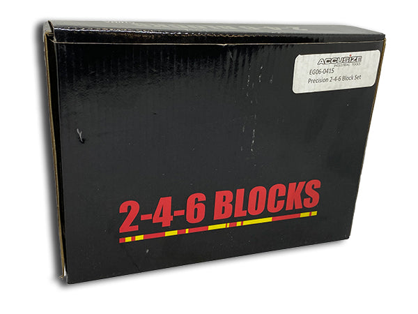 2-4-6 Precision Block Set - Accusize EG06-0415