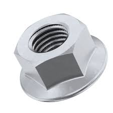 M16 x 2.0 Flange Hex Nut Zinc (Sold Individually)