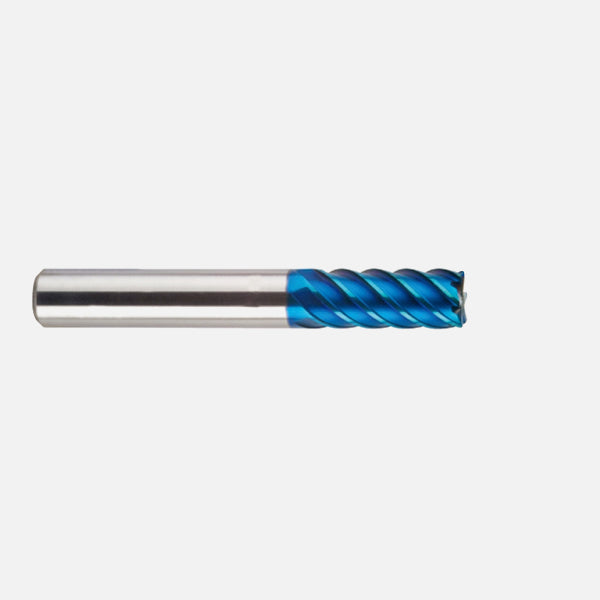 1/2" 6 Flute 45 Degree Helix (.030" Rad) Carbide End Mill X5070 - YG-1