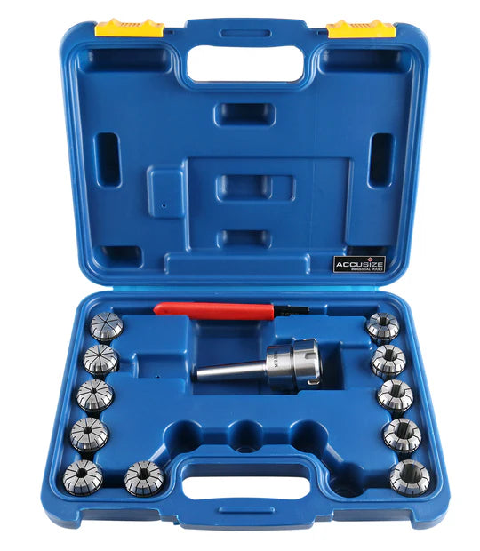 MT2 x ER32 Chuck w/ 11pc Collet Set - Accusize 0223-0303