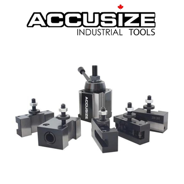 1318" Quick Change Tool Post Set (6pcs) Accusize 02510333 — Cutting