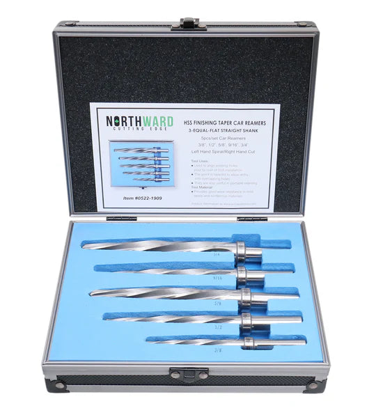 Car Reamer HSS (4pc Set) Accusize 0522-1808