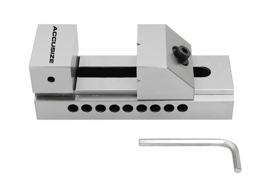 90mm x 63mm Metric Precision Parallel Screwless Vise - Accusize 0536-VB25