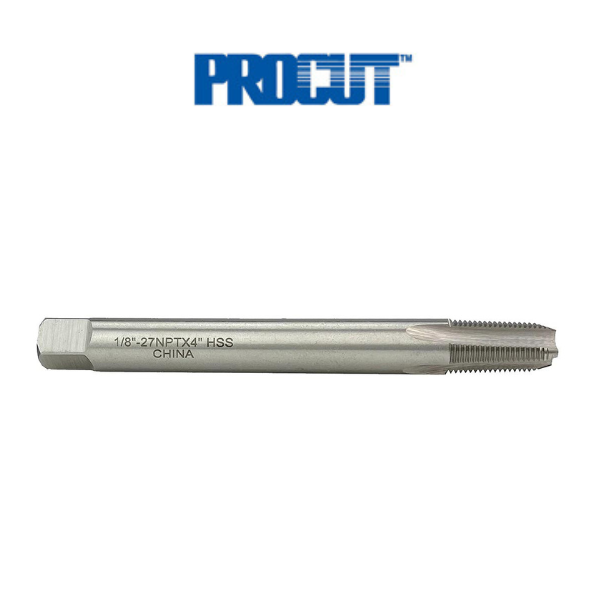 1/8-27 x 6" NPTF Pipe Tap HSS - Procut