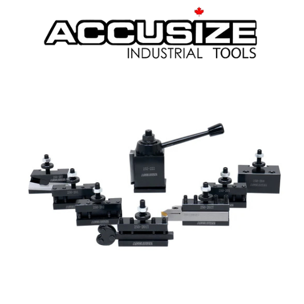 10-15" BXA Quick Change Tool Post Set  (10 pc) - Accusize 0251-0229