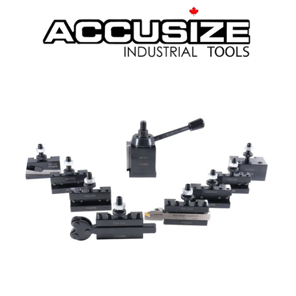 6-12" AXA Quick Change Tool Post Set  (11 pc) - Accusize 0251-0119