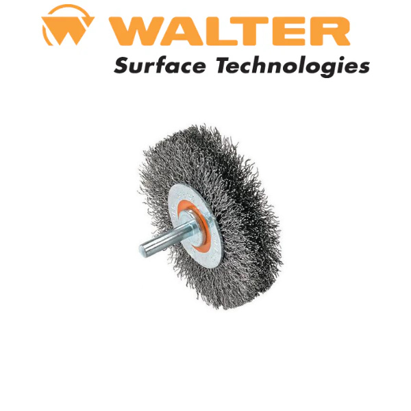 2 x 5/8" Mounted Crimped Wire Brush - Walter 13-C 120