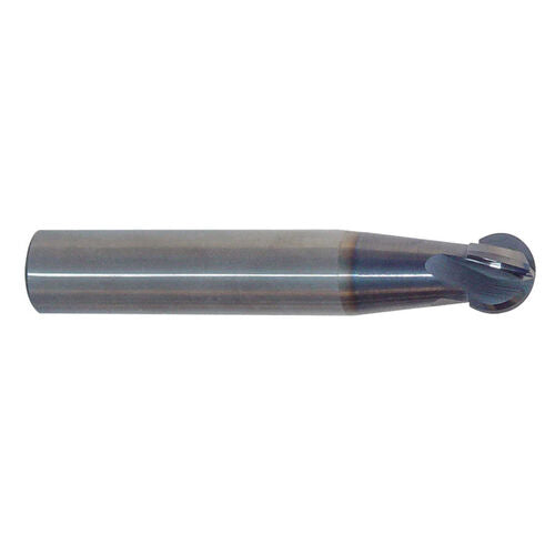 1/8" 2 Flute MVB Sphere Ballnose Carbide End Mill Tialn - Sowa 153120