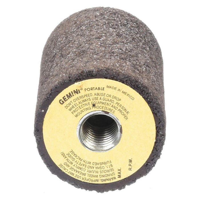 1-1/2"x3" 5/8-11 Abrasive Plug - Norton 22190