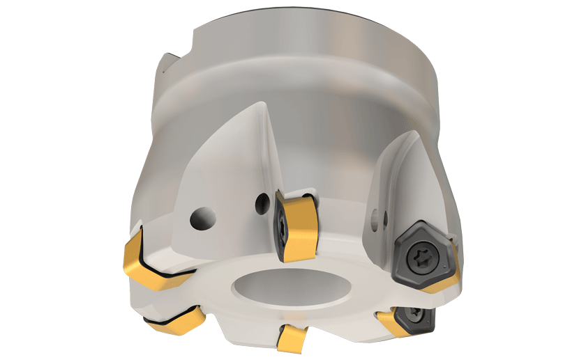 2-1/2" Fast Feed Face Mill - Iscar  F45WX D2.50-06-1.00-08