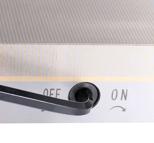 6" x 18" Fine Pole Magnetic Chuck - Accusize 2720-0000