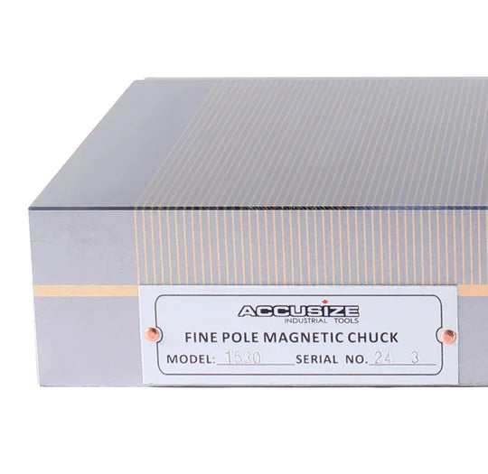 6" x 12" Fine Pole Magnetic Chuck - Accusize 2720-5000