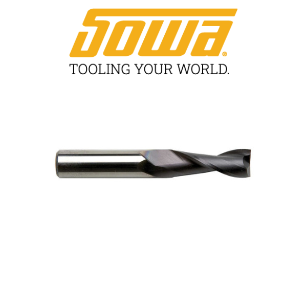 11/64" 2 Flute Carbide End Mill TiAlN - GS Tooling 102807