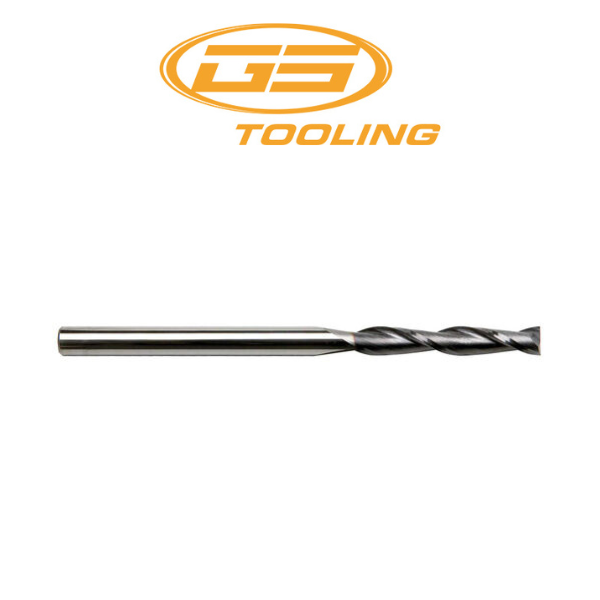 1/4" 2 Flute Extra Long Carbide End Mill TiAlN - Sowa 102504