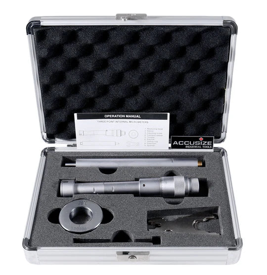 1.00"-1.200" 3-Point Internal Micrometer - Accusize