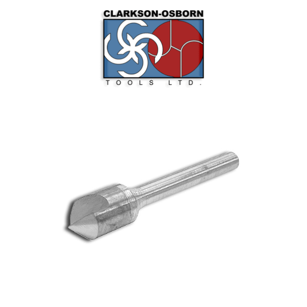 1/2" 82 Degree 3 Flute Carbide Countersink - Clarkson SC09501