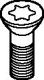 DFT Drill Insert Screw - Kennametal 1122180