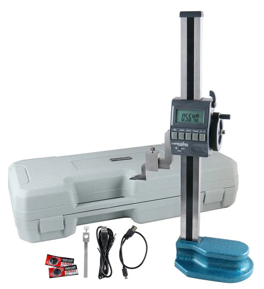 0-12" IP65 Heavy-Duty Electronic Digital Height Gage - Accusize 8600-0012