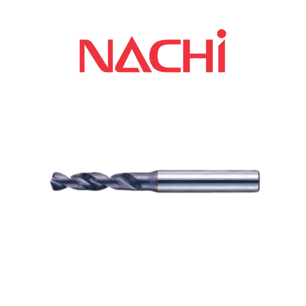 2.3mm AG-SUS HSSCo Parabolic Stub Drill TiAlN Coated - Nachi 0646560
