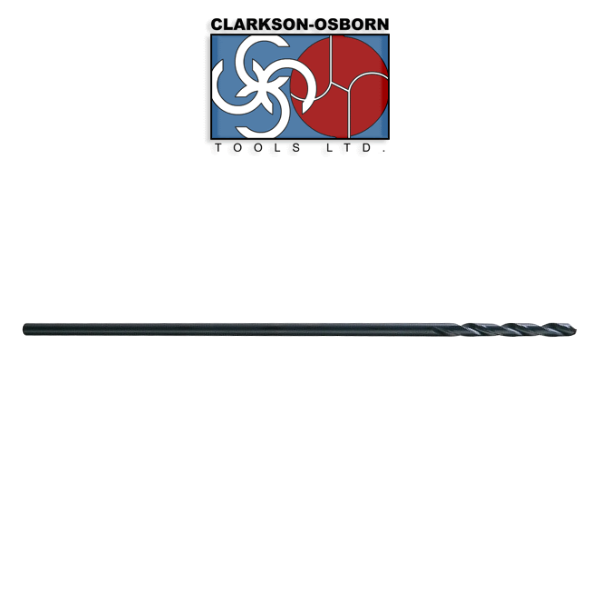 19/64" x 12" Aircraft Extension Drill HSS - Clarkson Osborn DR65019