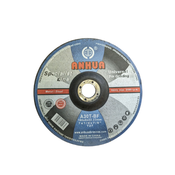 7" x 1/4" x 7/8" Grinding Disc - Anhua