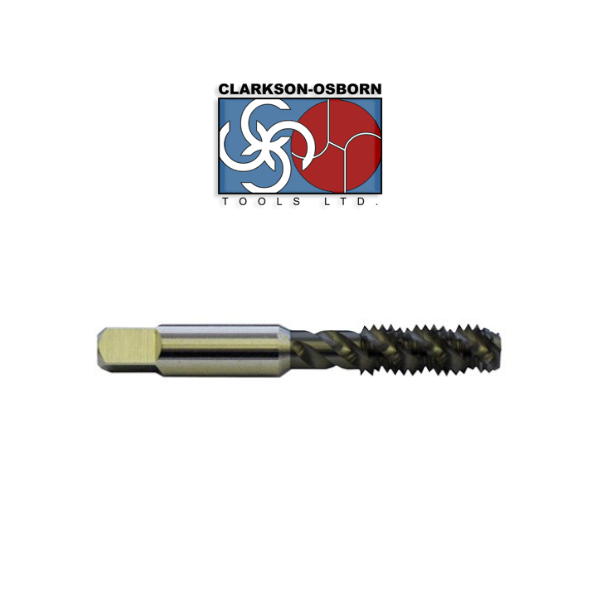 5/8-11 NC Blue Merlin Spiral Flute Tap - Clarkson Osborn CT75410
