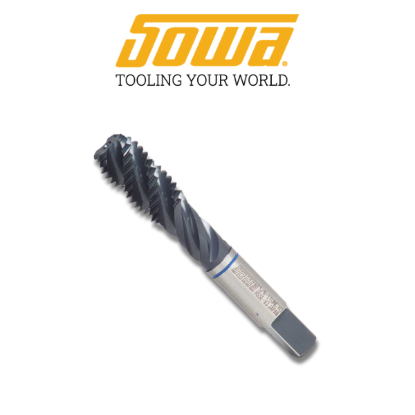7/8-9 Spiral Flute Tap H4 HSSE-V3 - Sowa 119811