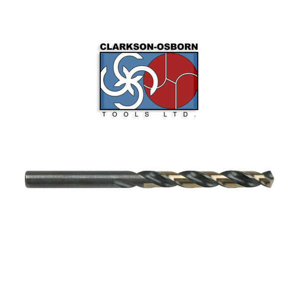 1/2" Left Hand Jobber Drill HSS - Clarkson Osborn