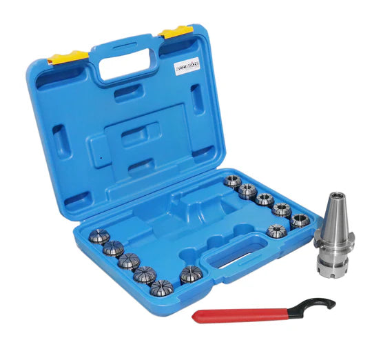 ER32 Collet Set with CAT40 70mm Chuck - Accusize CT40-ER32