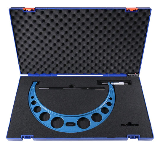 11-12" x 0.0001" Ultra-Precision M-Type Outside Micrometer - Accusize EG00-0012