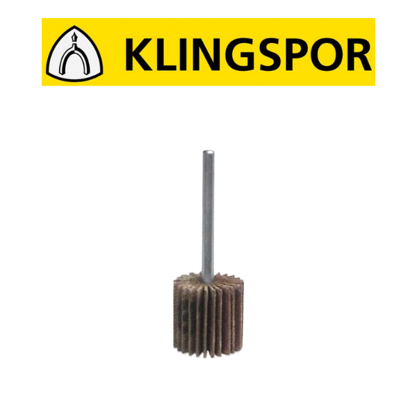 3/8" x 3/8" x 1/8" 80 Grit Flap Wheel KM613 - Klingspor 303545