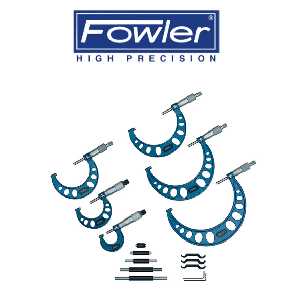 0-6" Outside Micrometer Set - Fowler 52-215-006-1