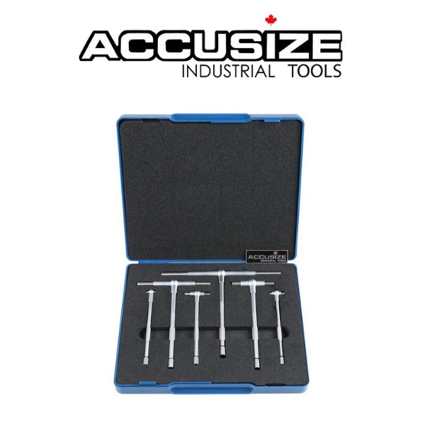 5/16" - 6" Premium Telescoping Gauge Set - Accusize 3602-5018