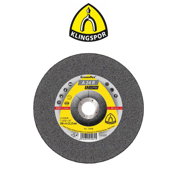 4-1/2" x 1/4" x 7/8" Grinding Disc - Klingspor 13401