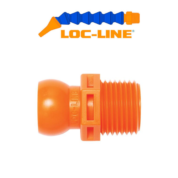 1/4" NPT Connector (Pack of 4) - LocLine 41406