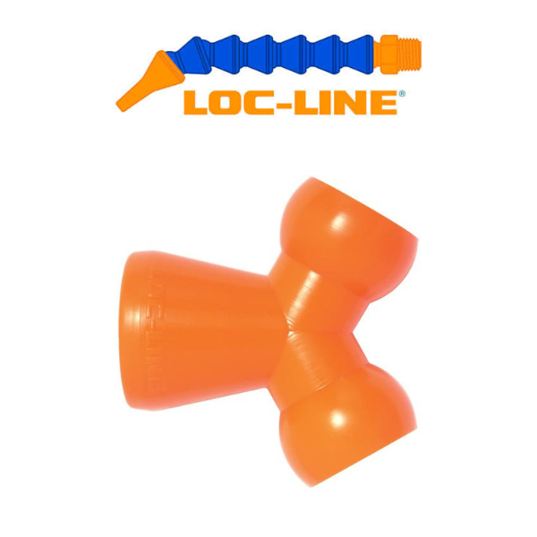 1/2" Y Fitting (Pack of 2) - Loc-Line 51808