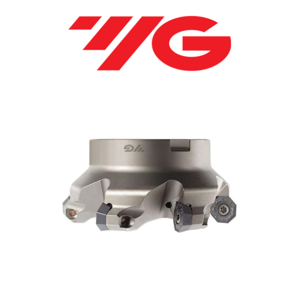 ODMT0605 Milling Kit - 2-1/2" 43° Face Mill w/ 10 Inserts - YG-1 KIT F43-ODMT-D250Z5