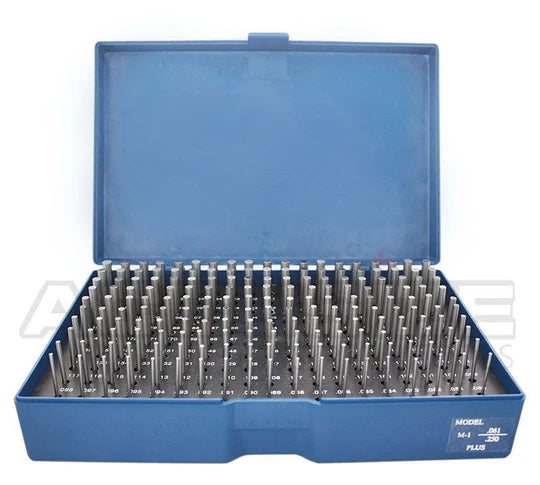 0.061" - 0.250" Pin Gage Set (190pcs) - Accusize P1(+)