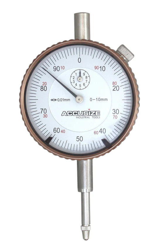 0-10 mm by 0.01 mm Metric Dial Indicators, Accusize P900-S001 — Cutting ...