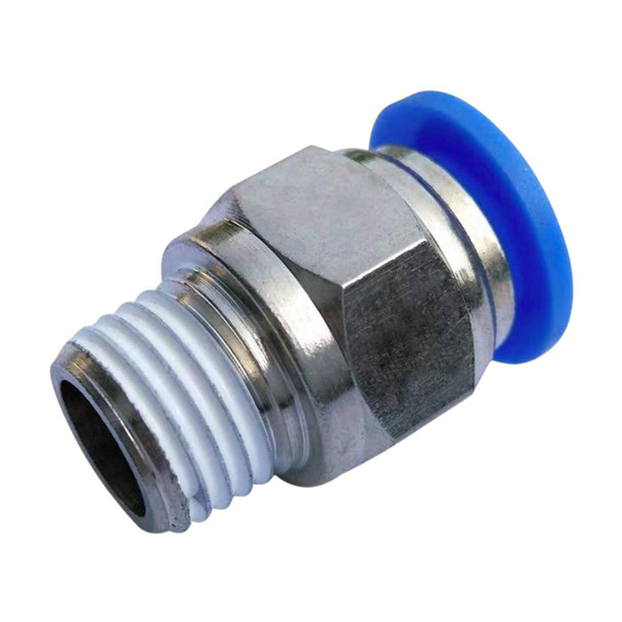 8mm Tube x 1/8 BSPT Straight Push Connect Fitting PC08-01