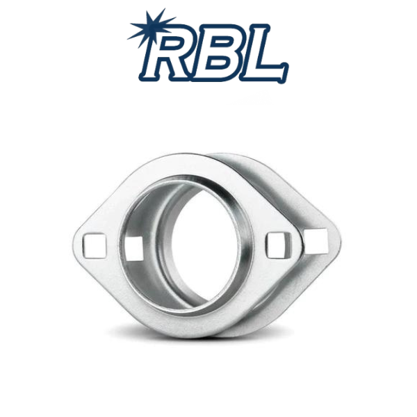 PFL208 2 Bolt Pressed Steel Flange (2 pcs) - RBL