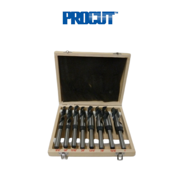 9/16" - 1" x 16th's Prentice Drill Set HSS - Procut AK81008