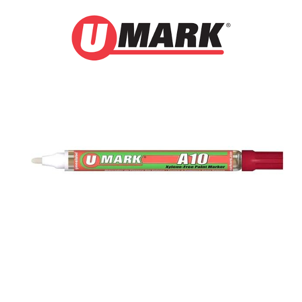 Red Paint Marker A10 - Xylene-Free - UMark 10104