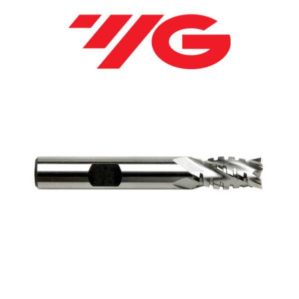 7/16" 4 Flute Rough & Finish End Mill HSSCo - YG-1 73312