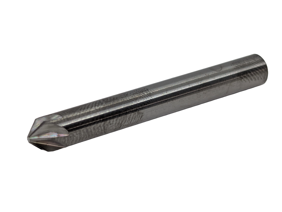 1/4" 90 Degree 6 Flute Carbide Countersink - Clarkson-Osborn