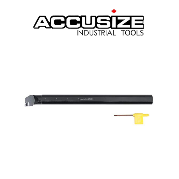 S10R-SCLCR3 (5/8") Indexable Boring Bar (For Aluminum Turning) - Accusize P252-S503